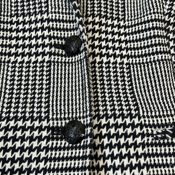 Lauren Ralph Lauren Women’s Houndstooth Heritage Print Blazer Jacket Sz 14w - Picture 8 of 14